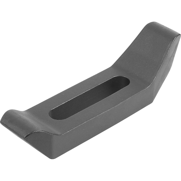 Kipp Clamp Strap Goose-Neck Carbon Steel, A=140 K0002.01 - main